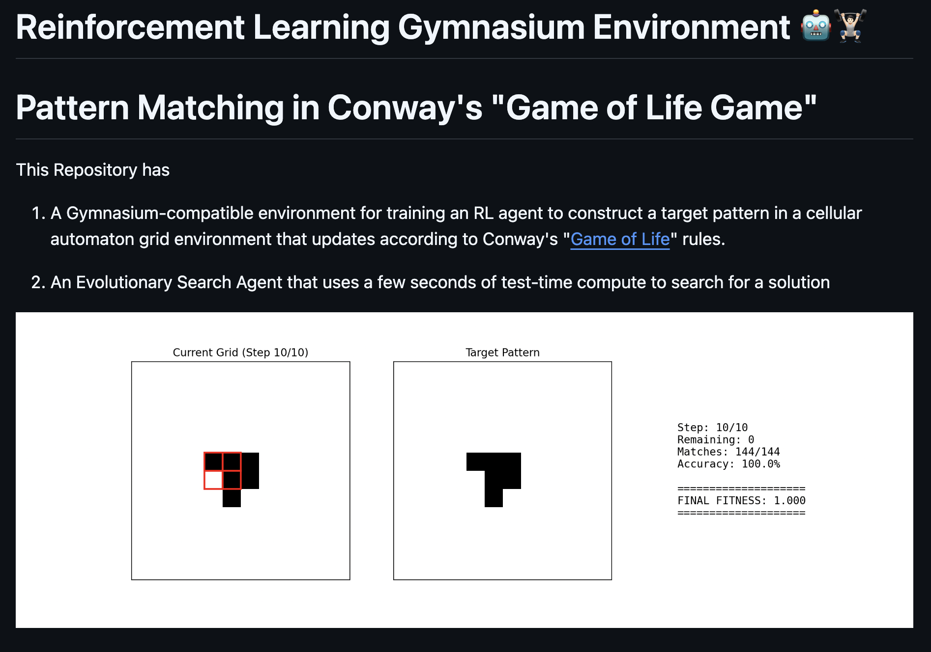 Evolutionary Algorithms screenshot
